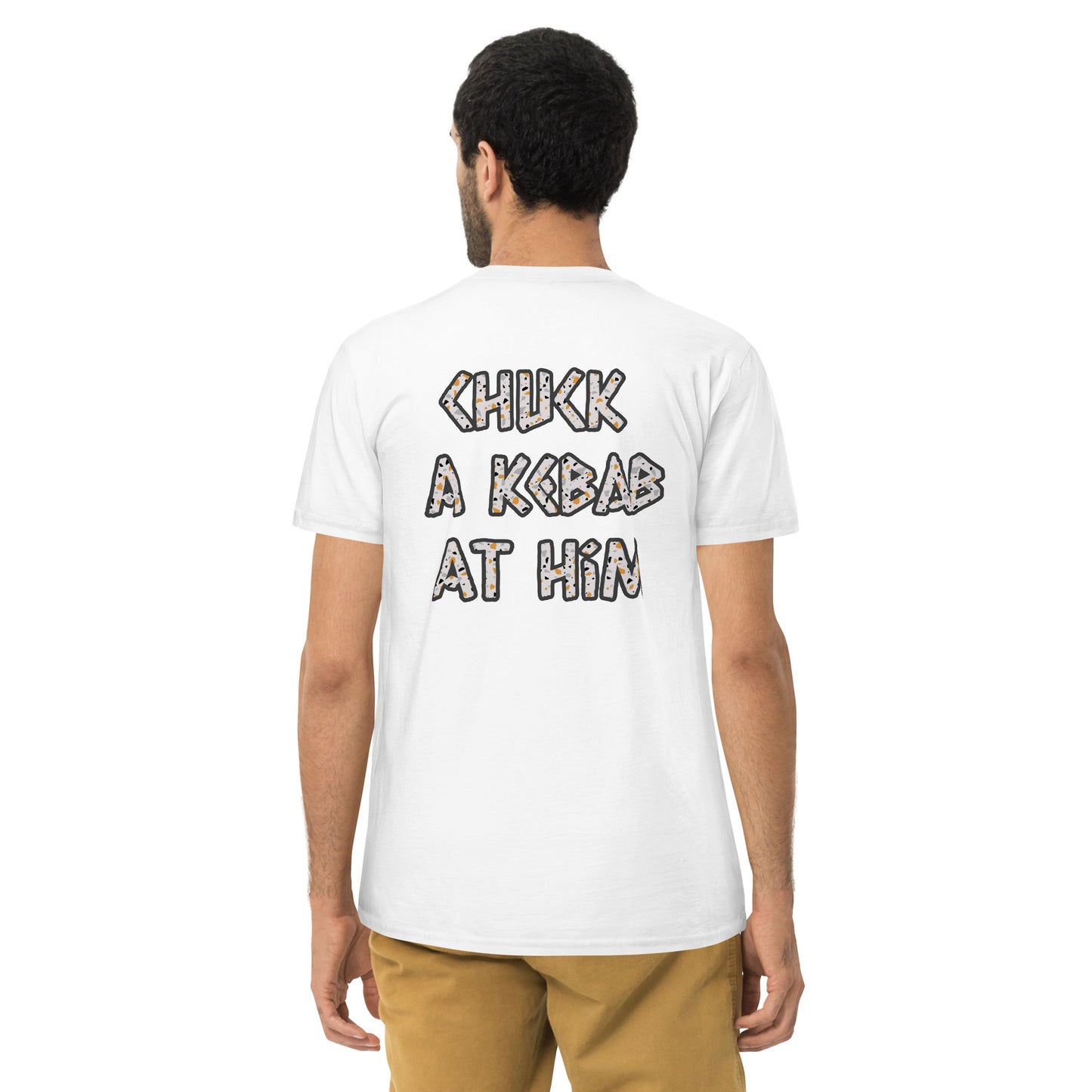 Men's Chuck A Kebab At Him Staple Tee